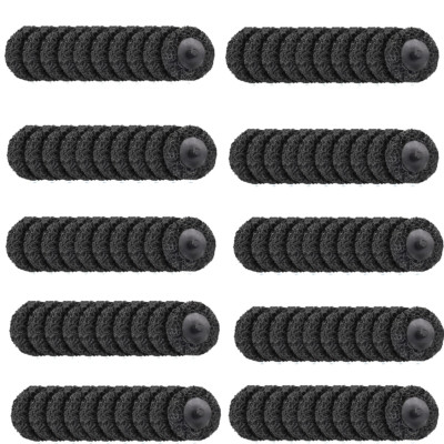 SATC 100PCS Quick Change Grinder Stripping Sanding Disc Paint Rust Removal Wheel