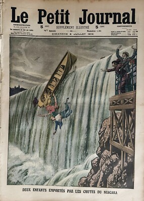 DAS KLEINE JOURNAL 1913 NR. 1181 DIE NIAGARAFÄLLE - TREFFEN VON 2 FLUGZEUGEN