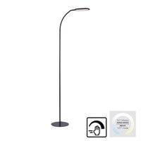 Led Stehlampe Dimmbar Schwarz 3000-6000K Touchdimmer Warmweiß Kaltweiß Leselampe