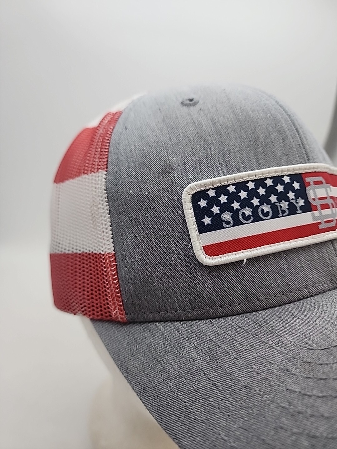 Scoby Bros. American Flag Patch Adjustable Snapba… - image 2