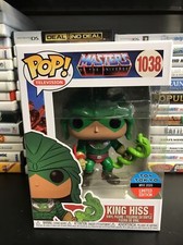 Funko Pop King Hiss Masters Of The Universe #1038 Giocattolo Tokyo 2020 NYCC Comic Con