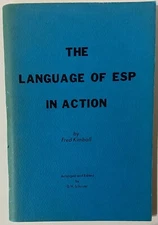 The Language of ESP in Action by Fred Kimball (1971 SIGNED Paperback)