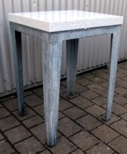 Hackstock Hauklotz Hackklotz Metzgerstock 54,5 x 48,5 x 75, cm Kunststoffplatte 