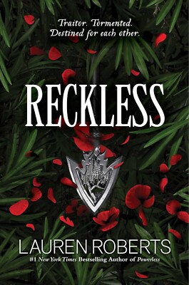 Reckless by Lauren Roberts (The Powerless Trilogy, Book 2, Hardcover, 2024)