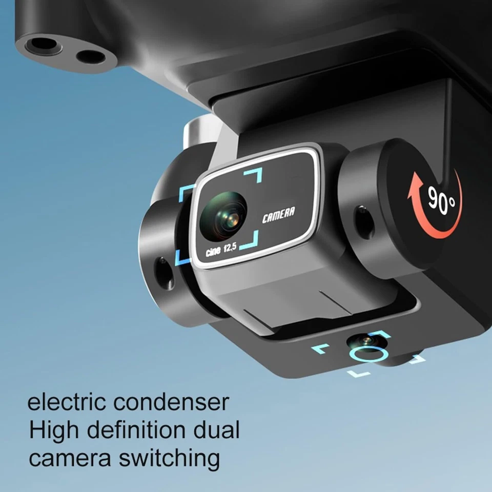 Drone S116 fotocame 4K professionale evitamento ostacoli motore brushless - Immagine 2 di 4