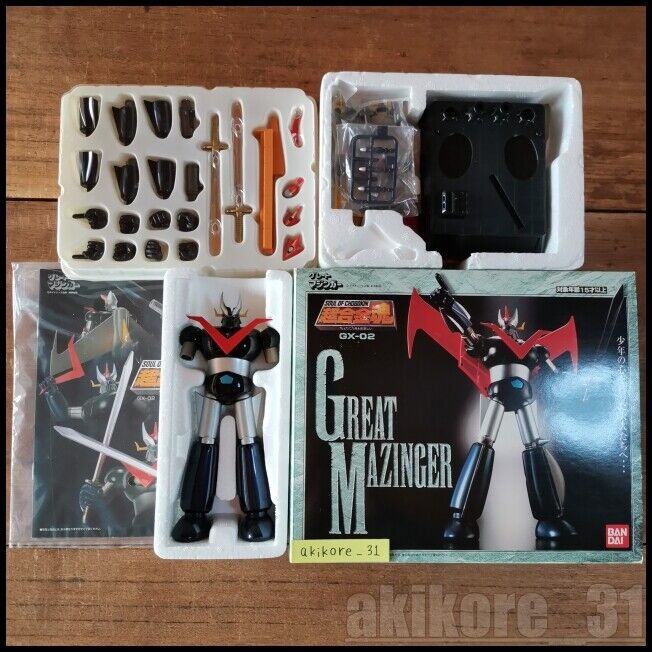 Soul of Chogokin Great mazinger GX-02 Bandai Action Figure Soul of Chogokin Great mazinger GX-02 Bandai Action Figure