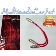 Dragster Sdoppiatore RCA Audio Y 1 Masch 2Femmine Amplificatore Schermato