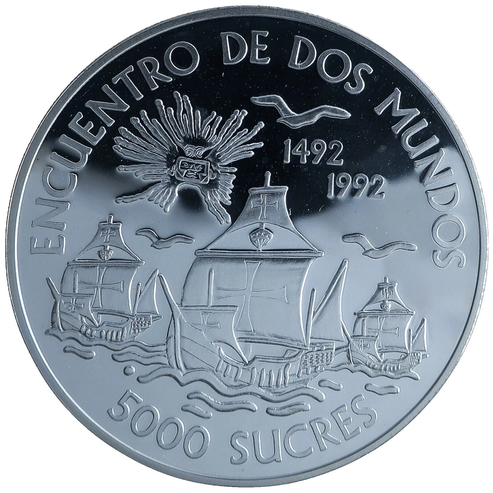 Uncertified Silver 1991 South American Coins