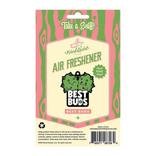 Best Buds Premium Quality Adult Party Air Freshener Fresh Pine Scent, New - Picture 3 of 3