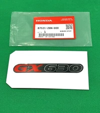 Genuine Honda Label Decal Emblem 87521-Z6N-000 OEM GX630 OEM NEW