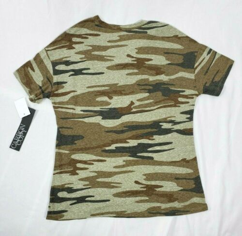 Camiseta Carbon Copy Junior's Bordada Parcheada Camuflaje - M, L, XL - Imagen 2 de 2