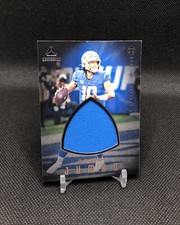 2022 Luminance Justin Herbert “JUMBO” WORN/ USED JERSEY PATCH SSP No. JMB-JHE ⚡️