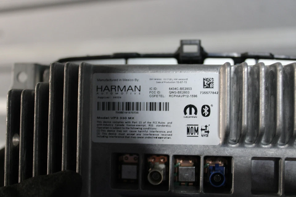 2014-2017 Fiat 500L 500X Navigation Radio Receiver 735577842 Lifetime Warranty - Image 3 of 3