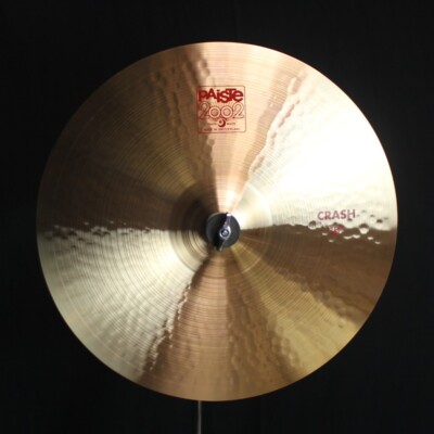 Paiste 16'' 2002 Crash - 1110g (video demo)