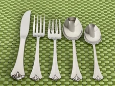 Oneida WESTGATE Royal Crest Stainless Glossy Smart Choice Flatware A57VG