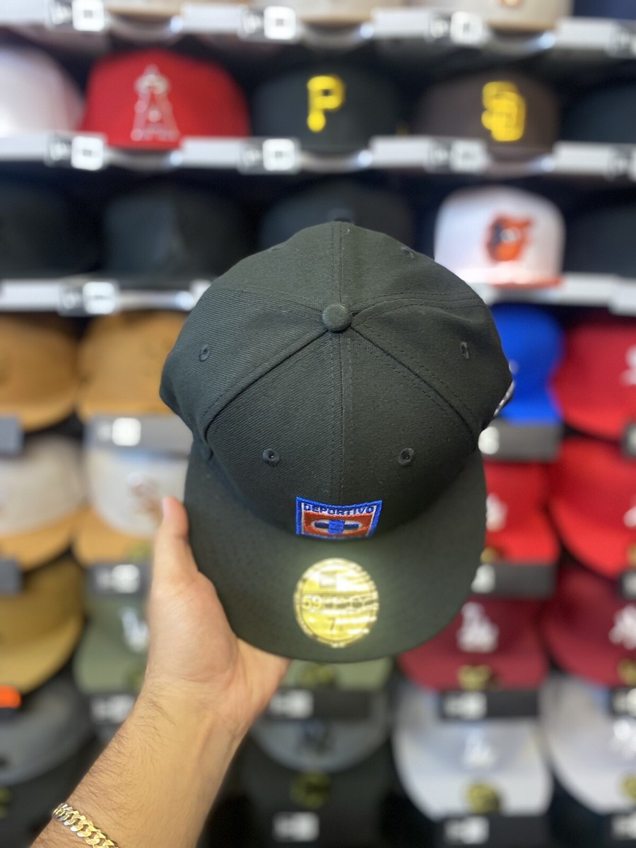 New Era Cruz Azul Black 59fifty Fitted Hat (Sz 7 3/8) | eBay