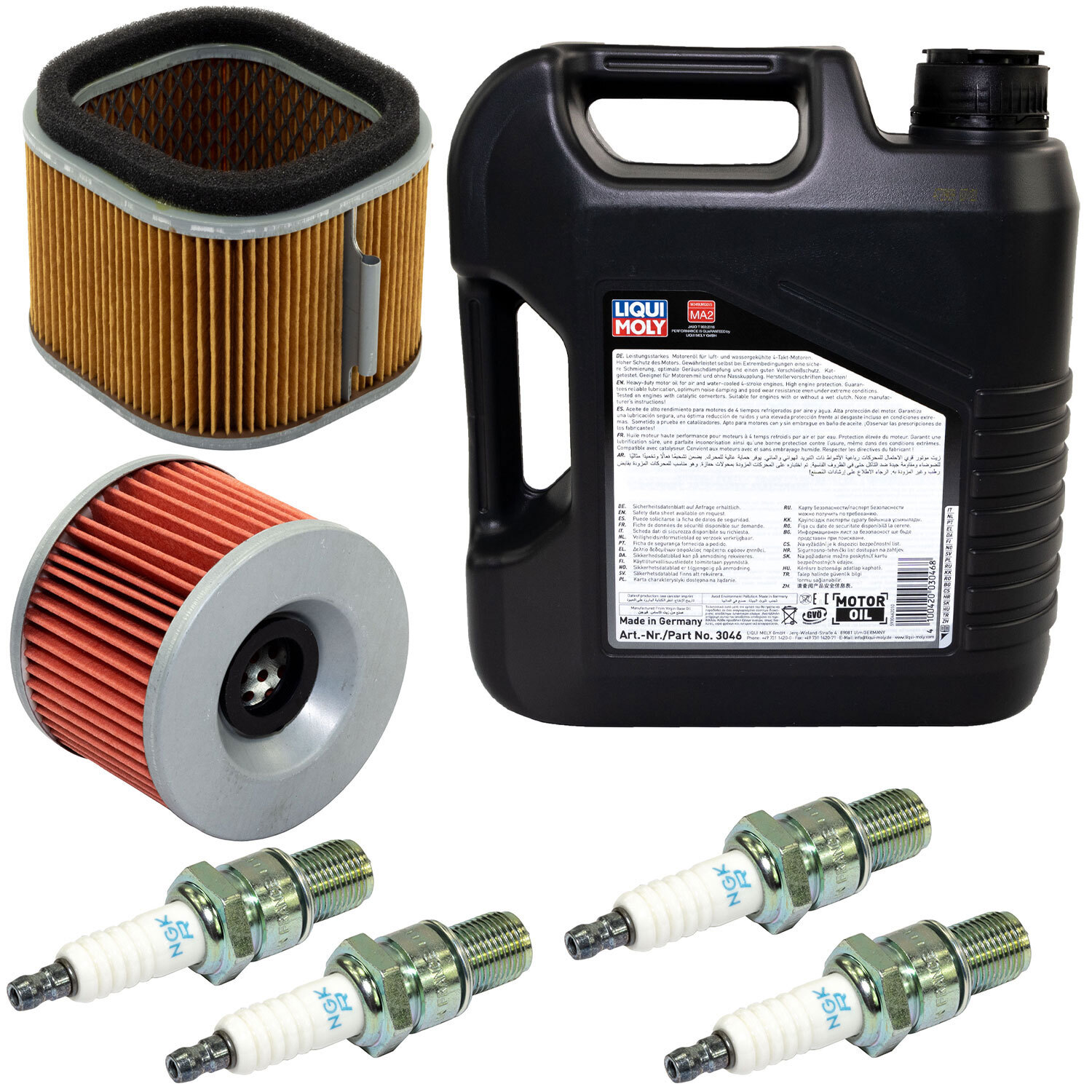 Service Kit BMW R 1100 S - Luftfilter Ölfilter Zündkerzen Für Baujahr 1998-2002