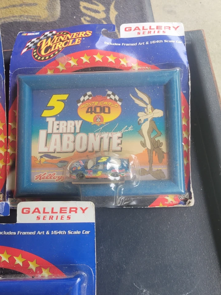 winners circle gallery series 2002 terry labonte,jeff green,mike skinner lot of - Image 2 of 4