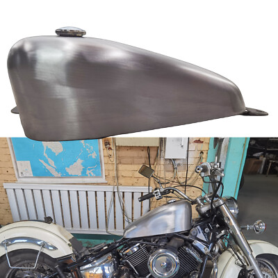 Silver Fuel Tank With Oil Cap For Yamaha Dragstar1100 XVS1100 V-STAR All Year