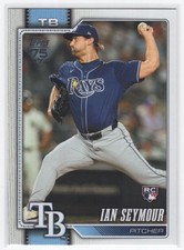 #165 2026 Topps BASE * Ian Seymour RC Tampa Bay Rays