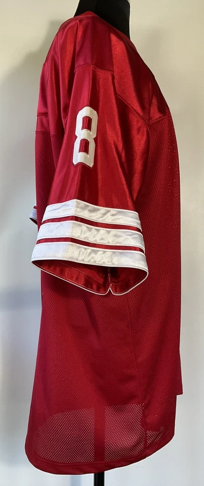 CAMISETA COSIDA MITCHELL & NESS NFL SAN FRANCISCO 49ERS STEVE JOVEN TALLA 56 Foto 4 de 4