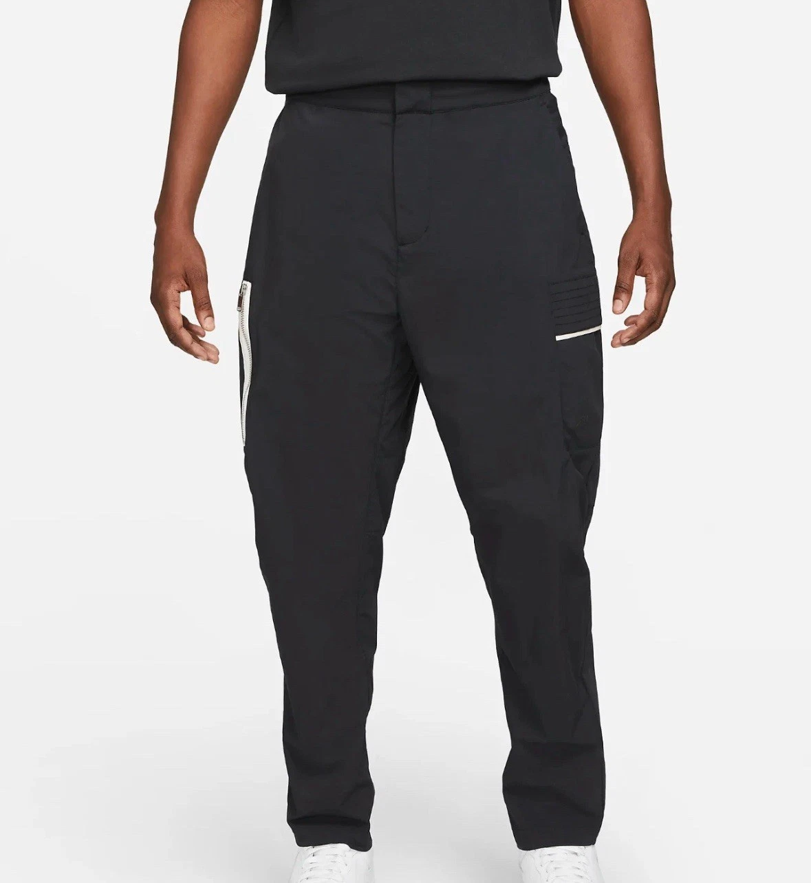 Nike Utility Pants Men’s 36 Black Sportswear Style Essentials Tapered Fit