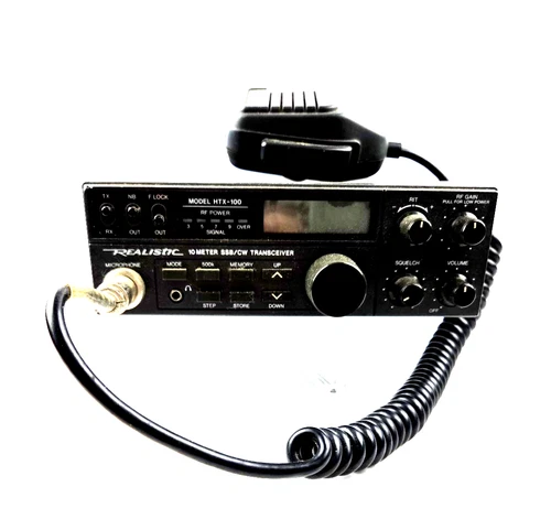 Radio Shack HTX-100 28.0-29.699MHz 25W 10M Ham Radio Transceiver Works SEE VIDEO