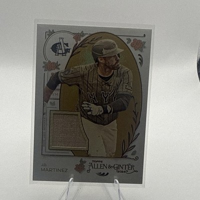 JD Martinez- 2024 Topps Allen & Ginter Bat Relic #AGR-JMAR NEW YORK METS