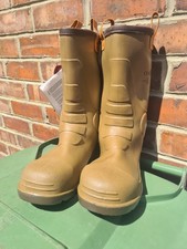 Dickies Men's Safety Boots. Groundwater Steel Toe. Waterproof. Tan UK 10