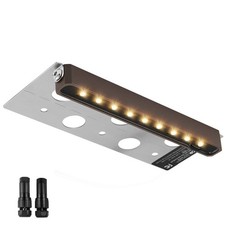 6.8in 3W 12V-24V Heavy Duty Step Light IP68 LED Swivel Lens 3000K Soft White