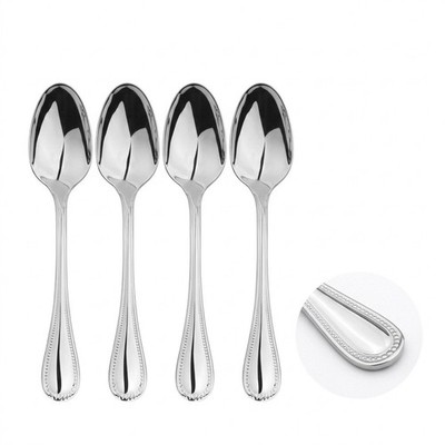 Besteck 18/8 Edelstahl Tafellöffel Set Gastronomie Großhandel Perlen