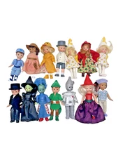 VTG Madame Alexander Doll Lot: 14 McDonalds Happy Meal Mini’s W/ Elphaba Tin Man