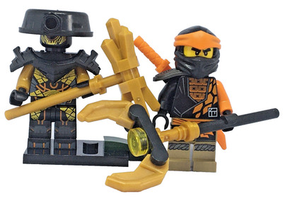 Lego Cole Ninja Limited edition ninjago 7 + Imperium Claw Hunter mini figure