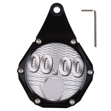 Motorrad Dekoration Rund Nummernschild Halter F&uuml;r Roller Quads Bikes Mopeds