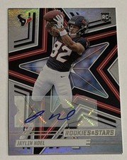 2025 Rookies & Stars Silver Jaylin Noel Autograph SP Card #141 Houston Texans