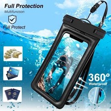 Waterproof Floating Pouch Dry Bag Case Cover For iPhone Cell Phone Touchscreen