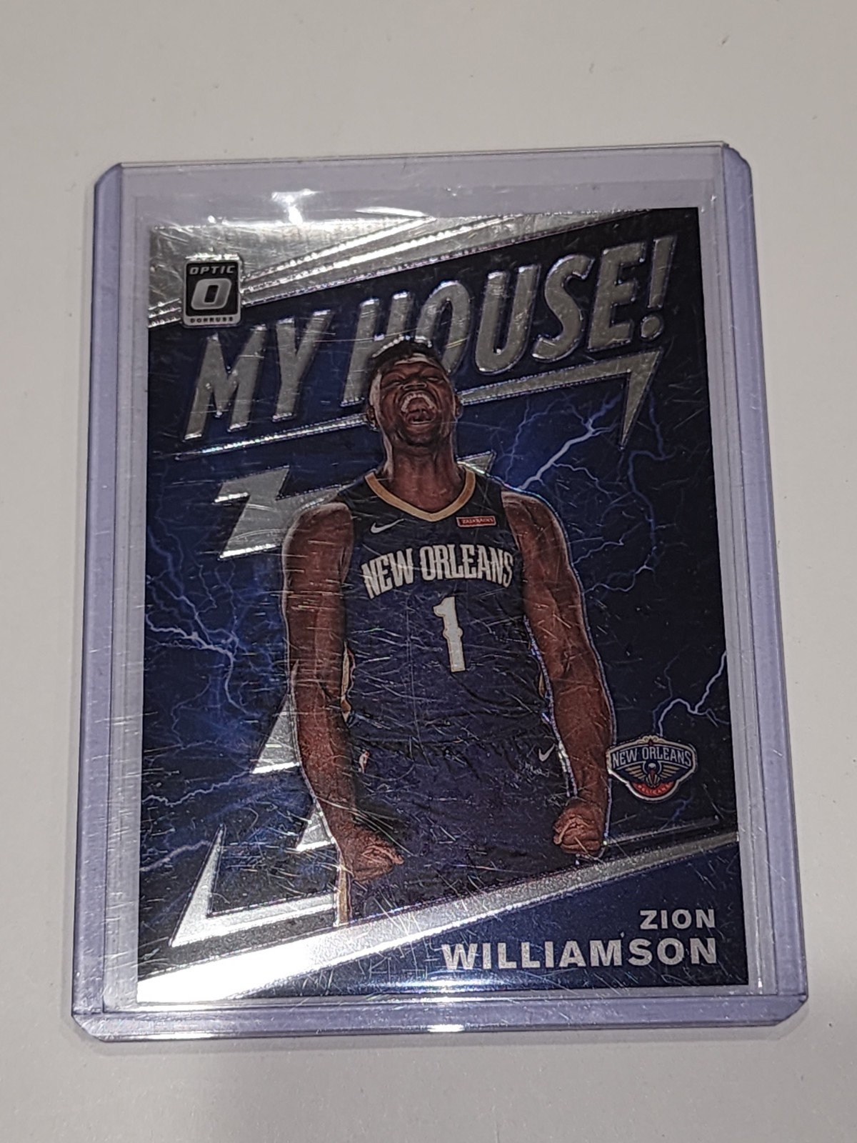 2019-20 Panini Donruss Optic - My House Zion Williamson #15 (RC)