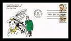DR JIM STAMPS US COVER WILEY POST AVIATION PIONEER AIR MAIL FDC SETENANT