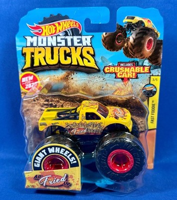 ALL FRIED UP - Hot Wheels 1:64 MONSTER TRUCKS Die Cast PICKUP TRUCK GJD91