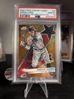 2024 Topps Cosmic Chrome Starfractor Aaron Judge Orange /25 PSA 10