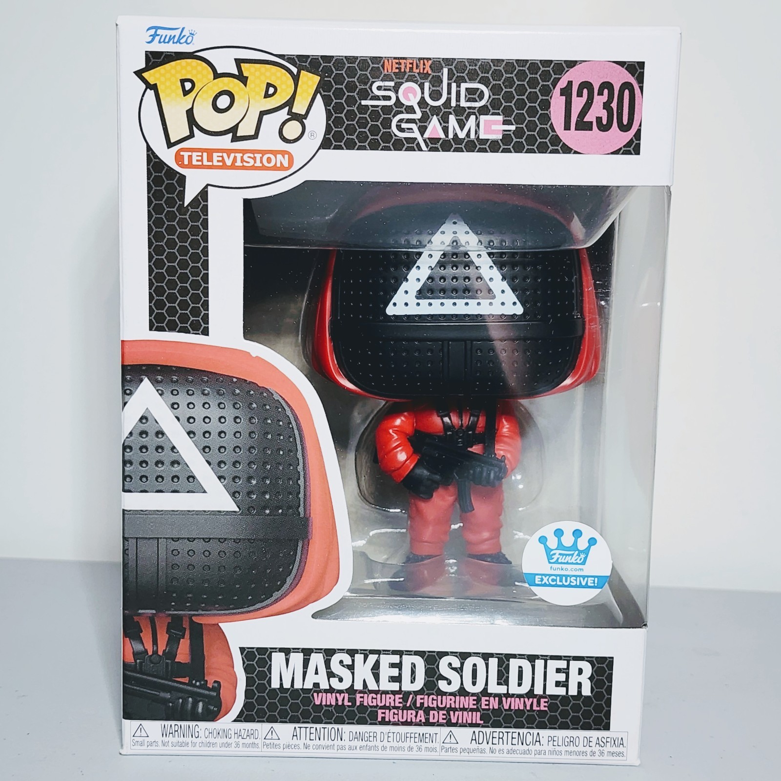 Funko Pop: Squid Game - Masked Soldier #1230 Funko Shop Excl