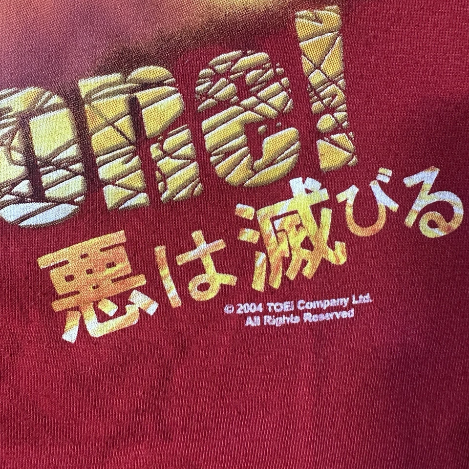 Vintage Youth XL Power Rangers Tshirt Red Dino Thunder Graphic 2000s Y2K - Image 3 of 4