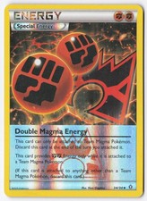 Double Magma Energy Reverse Holofoil Uncommon Double Crisis 34/34 LP