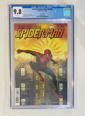THE AMAZING SPIDER-MAN #92.BEY (CGC  9.8) BRUNNER VARIANT COVER/2022 