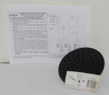 Delta 52433BL Universal Showering Single Function Showerhead Matte Black