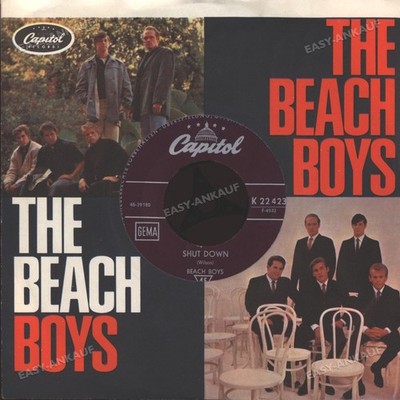 Beach Boys - Surfin' U.S.A. / Shut Down GER Single 7'' 1963 (VG) .