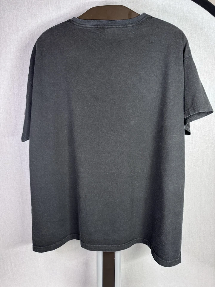 Camiseta de manga corta Armani Exchange para hombre talla XL gris carbón 100 % algodón usada Foto 3 de 4