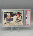 PSA 8 1978 O-Pee-Chee Baseball #6 1978 Strikeout Leaders Nolan Ryan/Phil Niekro