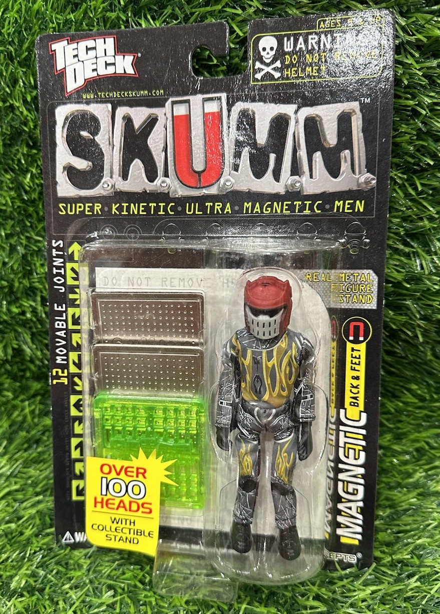 2001 TECH DECK SKUMM SUPER KINETIC Ultra MAGNETIC Men FIGURE X-CONCEPTS 4914