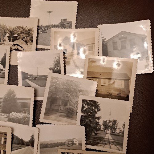 Vintage Konvolut 18 alte amerikanische Fotografien Natur Auto Landschaft Velox - Bild 6 von 9